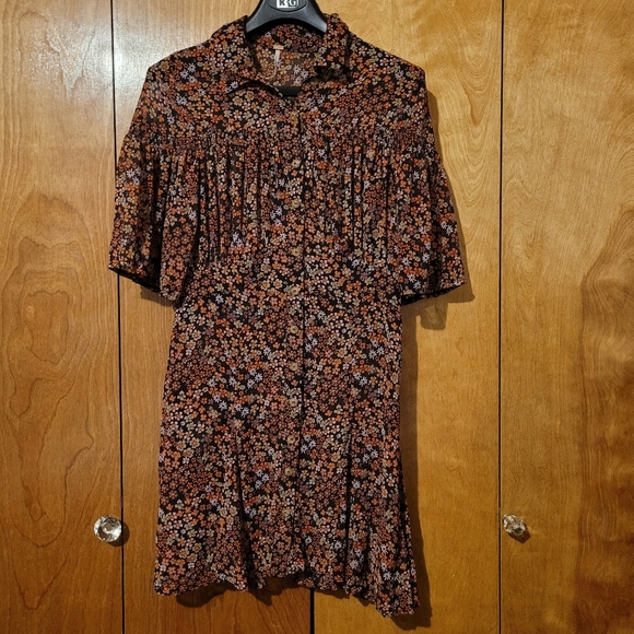 Free People Bonnie Mini Dress Sz Medium - Picture 13 of 16